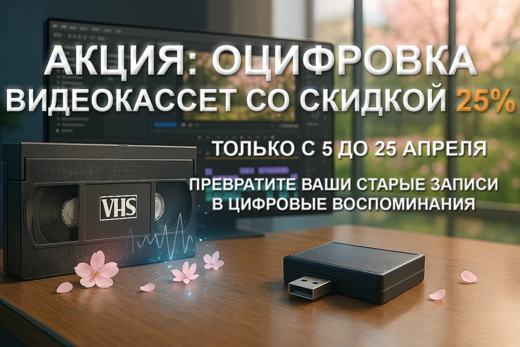 акция оцифровка видеокассет